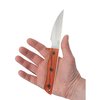 Case Cutlery Knife, Case OrangePeel Smooth Hardwood Composite Fixed Blade 66660
